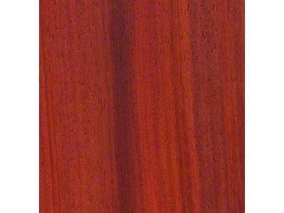 RETROLINER Real Wood Bed Liner; Paduak Wood; HydroShine Finish; Mild Steel Punched Bed Strips (07-13 Sierra 1500 w/ 5.80-Foot Short Box)