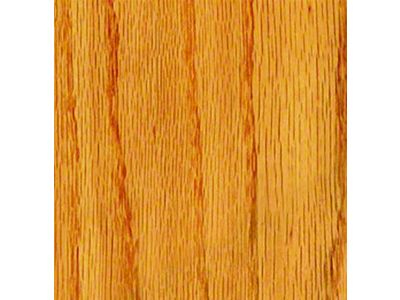 RETROLINER Real Wood Bed Liner; Red Oak Wood; HydroSatin Finish; Polished Stainless Punched Bed Strips (19-25 Sierra 1500 w/ 6.50-Foot Standard Box)