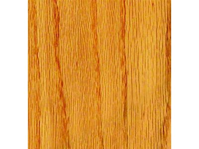 RETROLINER Real Wood Bed Liner; Red Oak Wood; HydroSatin Finish; Mild Steel Punched Bed Strips (19-24 Sierra 1500 w/ 6.50-Foot Standard Box)
