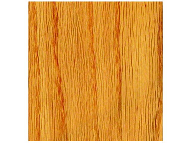 RETROLINER Real Wood Bed Liner; Red Oak Wood; HydroSatin Finish; Mild Steel Punched Bed Strips (19-24 Sierra 1500 w/ 6.50-Foot Standard Box)