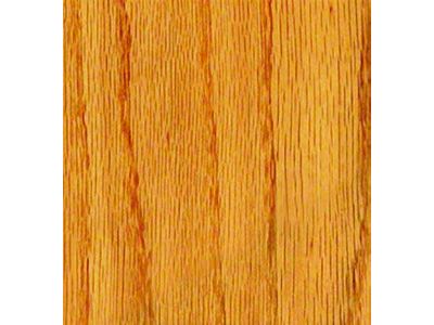 RETROLINER Real Wood Bed Liner; Red Oak Wood; HydroShine Finish; Mild Steel Punched Bed Strips (99-06 Sierra 1500 Fleetside w/ 6.50-Foot Standard Box)
