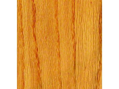 RETROLINER Real Wood Bed Liner; Red Oak Wood; HydroShine Finish; Polished Stainless Punched Bed Strips (14-18 Sierra 1500 w/ 5.80-Foot Short Box)