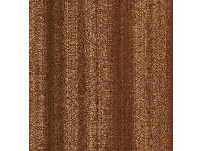 RETROLINER Real Wood Bed Liner; Sapele Wood; HydroSatin Finish; Mild Steel Punched Bed Strips (14-18 Sierra 1500 w/ 5.80-Foot Short Box)