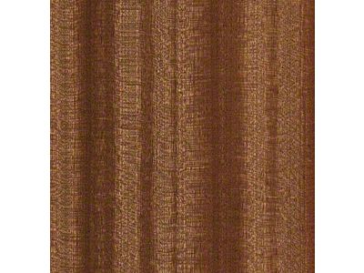 RETROLINER Real Wood Bed Liner; Sapele Wood; HydroShine Finish; Polished Stainless Punched Bed Strips (14-18 Sierra 1500 w/ 5.80-Foot Short Box)