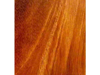 RETROLINER Real Wood Bed Liner; Tiger Wood; HydroSatin Finish; Mild Steel Punched Bed Strips (14-18 Sierra 1500 w/ 5.80-Foot Short Box)