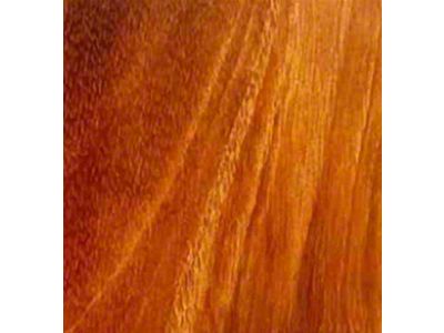 RETROLINER Real Wood Bed Liner; Tiger Wood; HydroSatin Finish; Mild Steel Punched Bed Strips (19-23 Sierra 1500 w/ 6.50-Foot Standard Box)