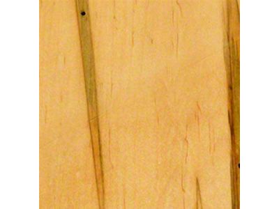 RETROLINER Real Wood Bed Liner; Wormy Maple Wood; HydroShine Finish; Mild Steel Punched Bed Strips (04-06 Sierra 1500 w/ 5.80-Foot Short Box)