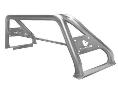 Classic Roll Bar with 50-Inch LED Light Bar; Stainless Steel (07-24 Sierra 1500)
