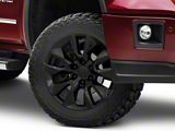 RST Style Black 6-Lug Wheel; 20x9; 28mm Offset (14-18 Sierra 1500)