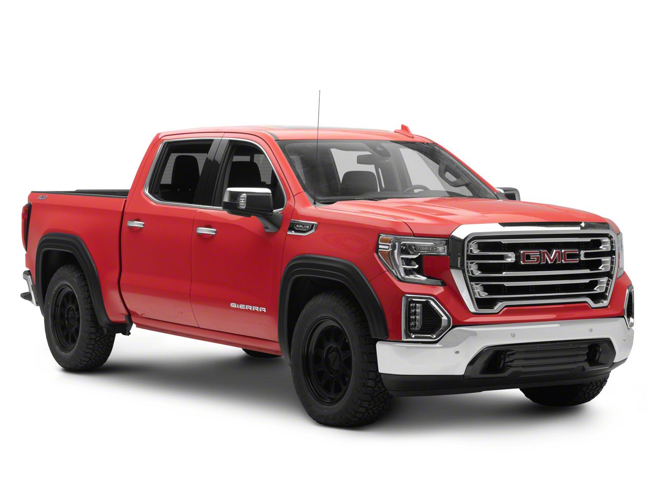 Paintable Black 99-07 Sierra 1500 2500 3500 OE Style Fender Flares Set