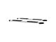 Regal 7-Inch Oval Side Step Bars without Mounting Brackets; Polished Stainless (04-24 Sierra 1500 Crew Cab)