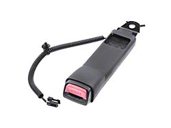 Seat Belt Buckle; Front Driver Side; Black (07-13 Sierra 1500)