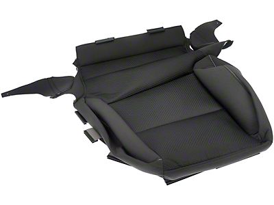 Soillar Leather Bottom Seat Cover Set – Fits 2014-2019 GMC Sierra / Chevy Silverado (Both Sides, Black)
