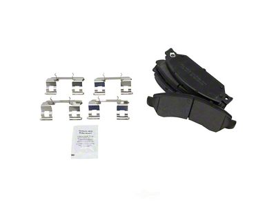 Semi-Metallic Brake Pads; Front Pair (05-06 Sierra 1500 w/ Rear Drum Brakes)