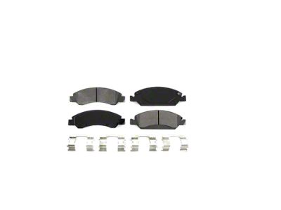 Semi-Metallic Brake Pads; Front Pair (07-18 Sierra 1500)