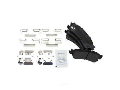 Semi-Metallic Brake Pads; Rear Pair (99-06 Sierra 1500)