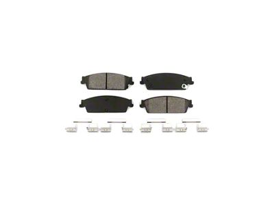 Semi-Metallic Brake Pads; Rear Pair (07-13 Sierra 1500 w/ Rear Disc Brakes)