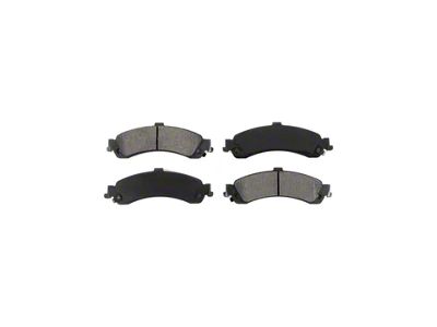 Semi-Metallic Brake Pads; Rear Pair (01-06 Sierra 1500 w/ Dual Piston Rear Calipers)