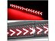 Sequential Arrow LED Third Brake Light; Carbon Fiber Look (99-06 Sierra 1500)
