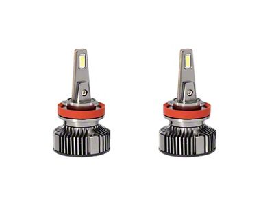 Single Beam Pro Series LED Headlight Bulbs; Low Beam; H11 (07-13 Sierra 1500)