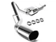 Single Exhaust System with Polished Tip; Side Exit (07-13 6.0L Sierra 1500)