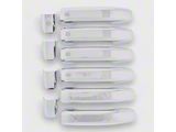Smart Key Door Handle Snap-On Covers; Chrome (19-25 Sierra 1500)