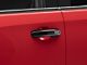 Smart Key Door Handle Covers; Gloss Black (19-24 Sierra 1500)