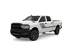 Speed Side Stripes; Gray (07-25 Sierra 1500)