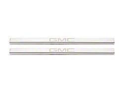 Putco Stainless Steel Door Sills with GMC Etching (19-25 Sierra 1500 Regular Cab, Double Cab)