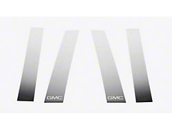 Putco Stainless Steel Pillar Posts with GMC Logo (19-26 Sierra 1500 Double Cab, Crew Cab)