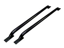 Go Rhino Stock Pocket Bed Rails; Black (07-13 Sierra 1500 w/ 5.80-Foot Short Box)