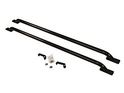 Stock Pocket Bed Rails; Black (14-18 Sierra 1500 w/ 6.50-Foot Standard Box)