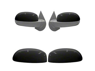 Standard Mirror Covers; Paintable ABS (07-13 Sierra 1500)