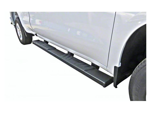 STX500 Running Boards; Black (07-18 Sierra 1500 Extended/Double Cab)