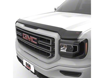 EGR Superguard Hood Guard; Matte Black (14-18 Sierra 1500)