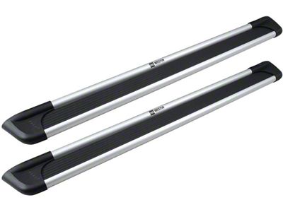 Sure-Grip Running Boards; Brite Aluminum (19-25 Sierra 1500 Crew Cab)