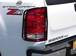 Tail Light Guards; Black (07-13 Sierra 1500)