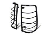 Tail Light Guards; Black (99-06 Sierra 1500 Fleetside)