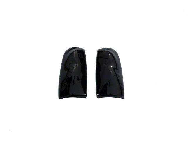 Tail Shades Tail Light Covers; Smoked (07-13 Sierra 1500)
