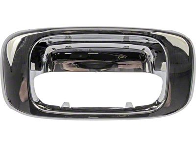 Tailgate Handle Bezel; All Chrome (99-06 Sierra 1500)