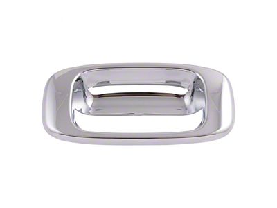 Tailgate Handle Bezel; Chrome (99-06 Sierra 1500)