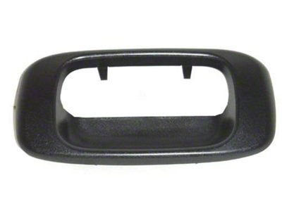 Replacement Tailgate Handle Bezel; Textured Black (99-06 Sierra 1500)