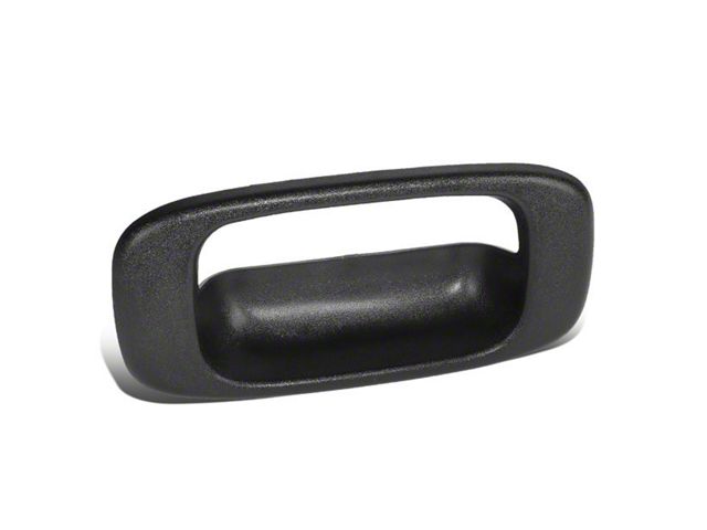 Tailgate Handle Bezel; Textured Black (99-06 Sierra 1500)