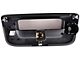 Tailgate Handle Bezel with Keyhole and Backup Camera Hole; Textured Black (09-13 Sierra 1500)