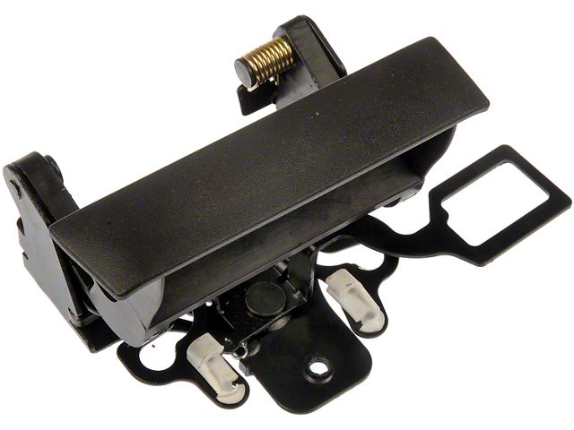 Tailgate Handle; Textured Black (07-13 Sierra 1500 w/ Lockable Tailgate)
