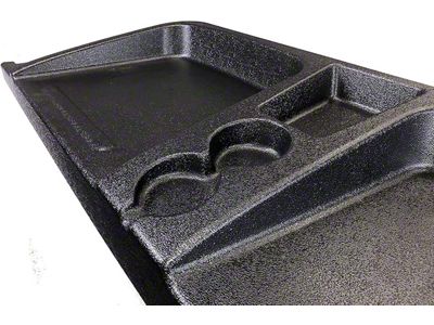 Tailgate Seat Back; Black ABS 1 Pieces (14-18 Sierra 1500)