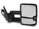Powered Heated Towing Mirrors with Amber Turn Signals; Chrome (14-18 Sierra 1500)