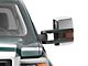 Powered Heated Towing Mirrors with Amber Turn Signals; Chrome (14-18 Sierra 1500)