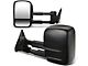 Towing Mirror; Powered; Heated; Black; Pair (99-02 Sierra 1500)