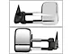 Towing Mirror; Powered; Heated; Black; Pair (99-02 Sierra 1500)